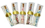 Belgian Chocolate Dipped Pretzels - Holiday Themed 12pc