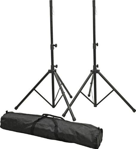 ProLine PLSP1 Speaker Stand Set with Bag Black