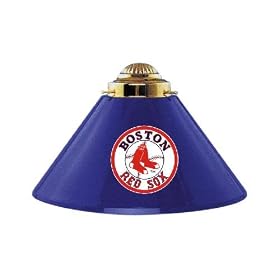 Boston Red Sox 3pc SWAG METAL SHADE POOL BILLIARD TABLE LAMP LIGHT