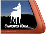 Chihuahua Mama Vinyl Window Decal Dog Sticker