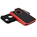 iPhone 6 Plus Case, MagicMobile Rugged Impact Resistant Shockproof iPhone 6 5.5 Case Double Layer Cover Hard Shell and Soft Flexible Silicone Skin [ Color: Black - Red ] Armor Case for iPhone 6 Plus with Screen Protector and Stylus [Compatible Only with iPhone 6 Plus (5.5) ]