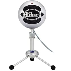 BLUE SNOWBALL USB MICROPHONE - Brushed Aluminum