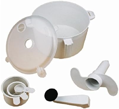 Parrk Atta Plastic Polypropylene Spiral Dough Maker