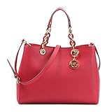 【MICHAEL KORS】30S3TCYS2L レッド マイケル・コース　2WAYバッグ　Cynthia Medium Leather Satchel　レディース OL風/フェミニン　ショルダーバッ