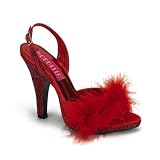 Women's Siren-04, 4" Heel Sling Back Mini Platform Sandal