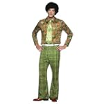Mike Brady Bunch Hippie 70'S Tv Show Male Costume & Wig Adult Standard