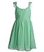 Fashion Plaza Girl's Cap Sleeve Chiffon Bridesmaid Flower Girl Dress K0117