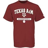 Russell Texas A&M Aggies Maroon Basketball T-shirt
