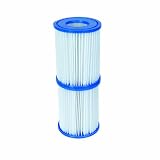 Bestway Filter 2-pack Cartridge II, case of 6(for Lay Z Spa filter pump)
