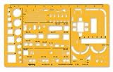 Rotring Architects Combination 1:50 Template