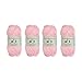 JubileeYarn Cotton Select Yarn - Sport Weight - 50g/Skein - Primrose Pink - 4 Skeins