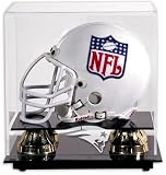 Golden Classic Patriots Logo Mini Helmet Case