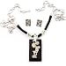 Ethnic Wooden Pendant Long Fashion Jewellery Set