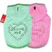 Puppia Love Me Sleeveless Hoodie - Pink Medium