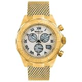 Mens Sea Wizard Chronograph 18k Gold Plated by Invicta
