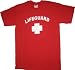 Lifeguard Life Guard Funny Costume T-shirt Red