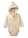 DorDor & GorGor ORGANIC Long Sleeve Onesies, Cotton, Unisex Baby Hoodie