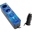 5V USB Charger With Three 12V DC Outlets