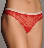 Calvin Klein Womens Luxe Thong
