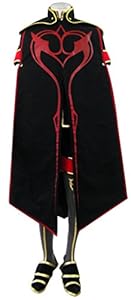 Mtxc Men's Tales of the Abyss Cosplay Costume Asch Kid Size Small Black