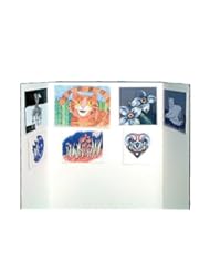 From Amazon.com. Click for details:
 School Smart Trifold Presentation Board - 36 x 48 - Header Not Included School Smart Trifold Presentation Board - 36 x 48 - Header Not Included