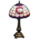 Chicago Cubs MLB Stained Glass Table Lamp