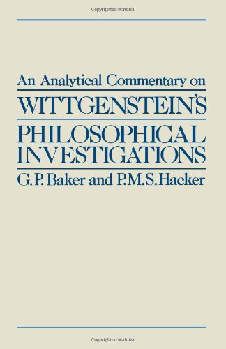 An Analytical Commentary on Wittgenstein's Philosophical Investigations (Pt. 1)