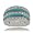 Turquoise Ring with CZ Stone Accents in Sterling Silver