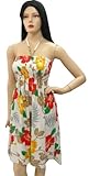 IMAGE OF Elegant Floral Printed Party Wear Halter Boob Tube Dress Xmas Christmas Gift