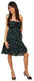 Black/Turquoise Strapless Size 0 Formal Prom Knee-Length Gown Evening Dress by Jovani