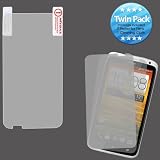 41WEvHYc6UL. SL160  2X Custom Fit Clear Screen Guard Protector For HTC One X