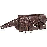 Vicenzo Leather Adonis Genuine Leather Waist Bag Fanny Pack