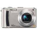 Panasonic DMC-TZ4 E -S Digitalkamera (8 Megapixel, 10-fach opt. Zoom, 2,5" Display, Bildstabilisator) silber