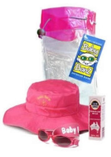 Childrens Toyshop   : Baby Girls Sun Protection Pack 3 Great Products !