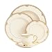 Lenox Republic Gold Banded Ivory China 20-Piece Dinnerware Set, Service for 4