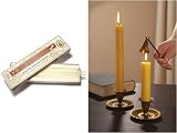 Heritage Beeswax Dinner Candles x 2