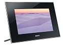 Sony DPF-X1000 Digitaler Bilderrahmen (25,4 cm (10 Zoll) Display, 2 GB interner Speicher, mit Fernbedienung) schwarz-chrom