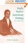 Early Native American Writing: New Critical Essays (Cambridge Studies in American Literature and Culture)