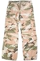 Subdued Pink Camouflage Womens Vintage Paratrooper Fatigues