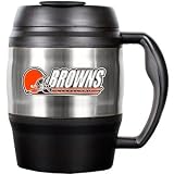 NFL Cleveland Browns 52oz. Stainless Steel Macho Travel Mug