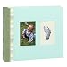 Photo and Footprint Baby Book - Green