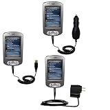 Deluxe Kit for the Mio Technology P350 includes a USB cable with Car and Wall Charger - Gomadic Brand w/ TipExchange Technology