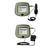 Essential Kit for the Garmin StreetPilot i2 - includes Car and Wall Charger with Rapid Charge Technology - Gomadic Brand w/ TipExchange Technology