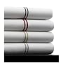 Pinzon 400-Thread-Count 100% Cotton Sateen Hotel Satin Stitch King Sheet Set, Silver Grey