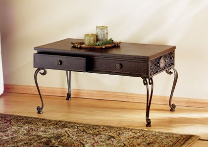 Cocktail/Coffee Table ~ Leather Look