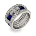 Eve's Addiction Fleur de Lis Interchangeable Enamel Rings