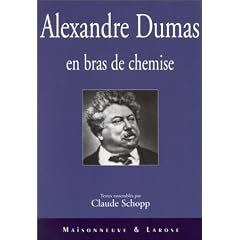 Alexandre Dumas en bras de chemise