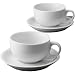 Aida Aroma Cappucino Cup with Saucer in Giftbox, 2 Pieces