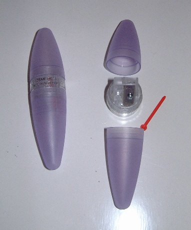 Perfect Beauty Ellipse Cosmetic Pencil Sharpener - PURPLE