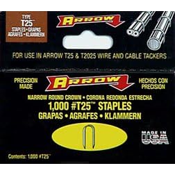 Arrow Fastener #257 1000PK 7 16 Staple by ARROW FASTENER
